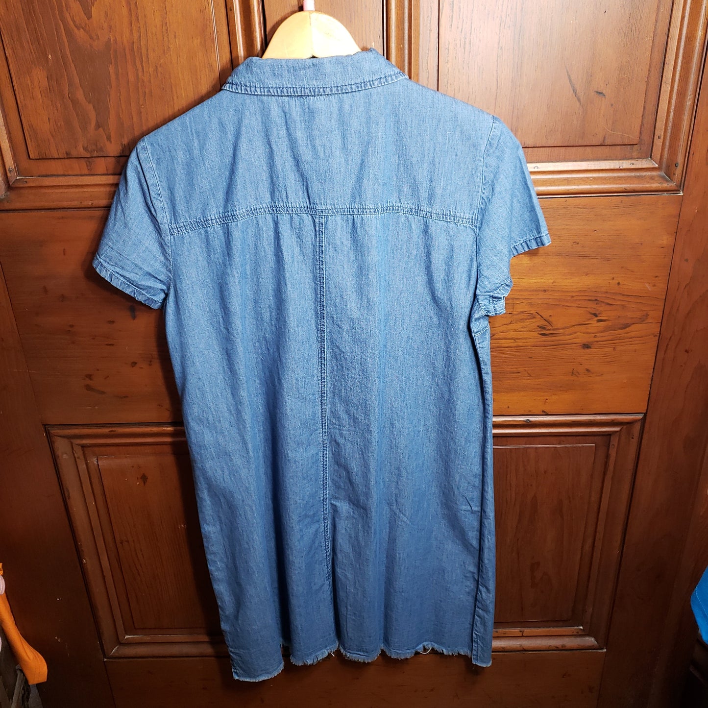 HALLIE'S CHAMBRAY DRESS