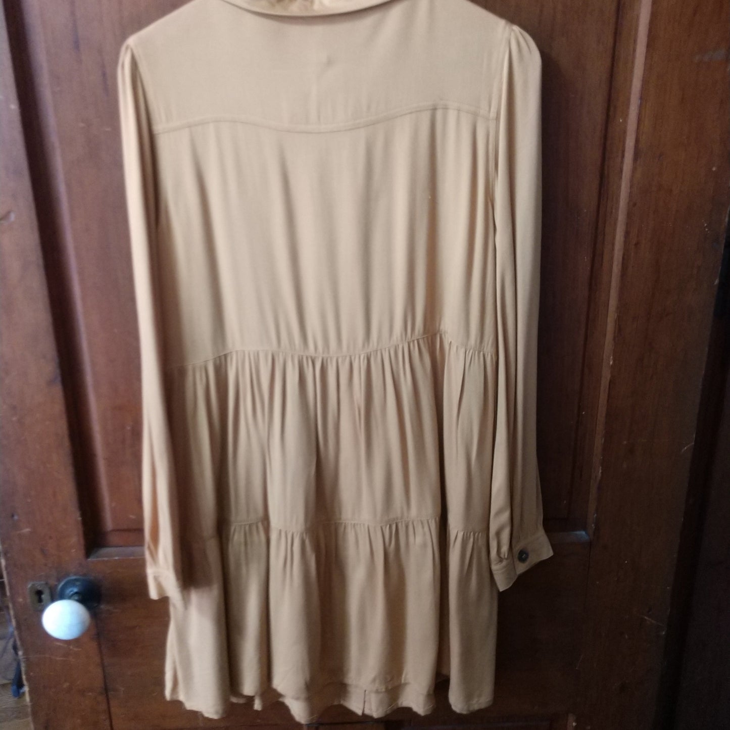 WOMEN’S DRESS MUSTARD
