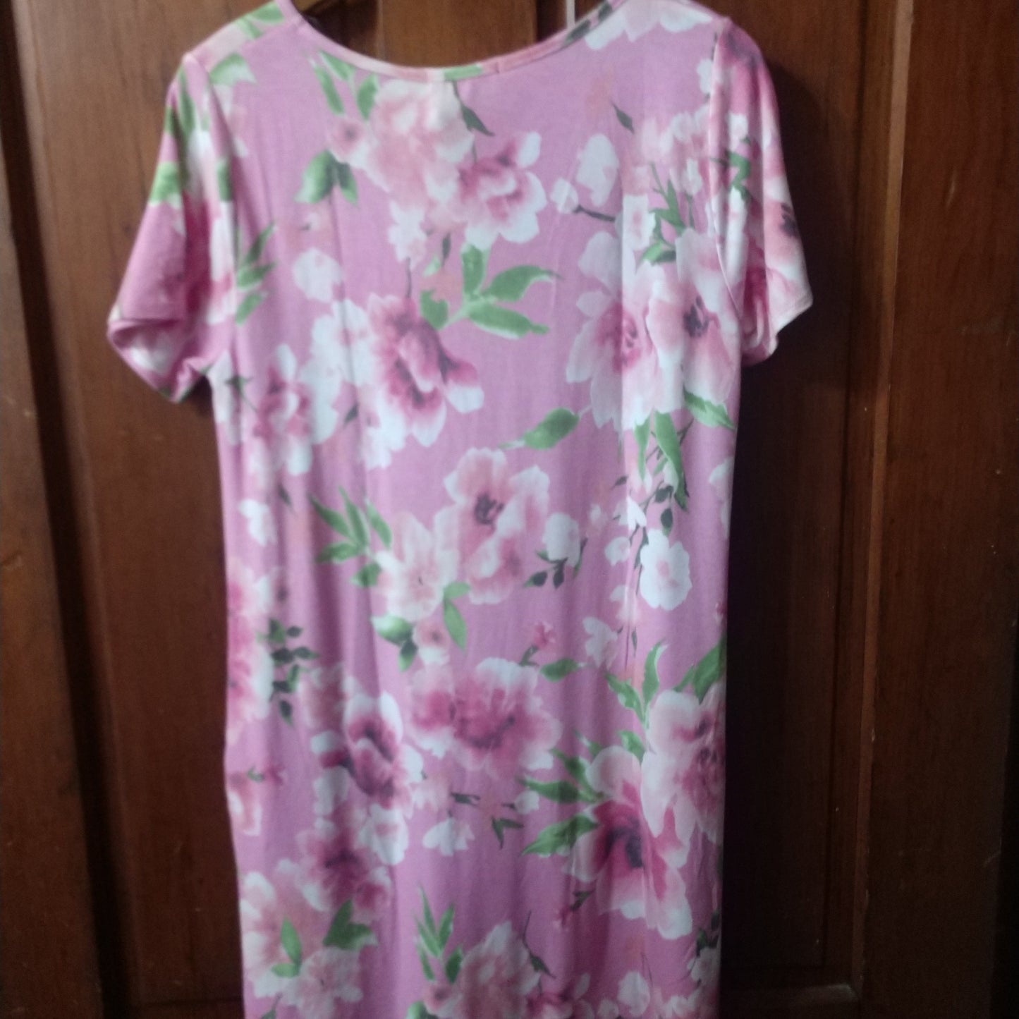 STACI’S PINK FLOWER DRESS