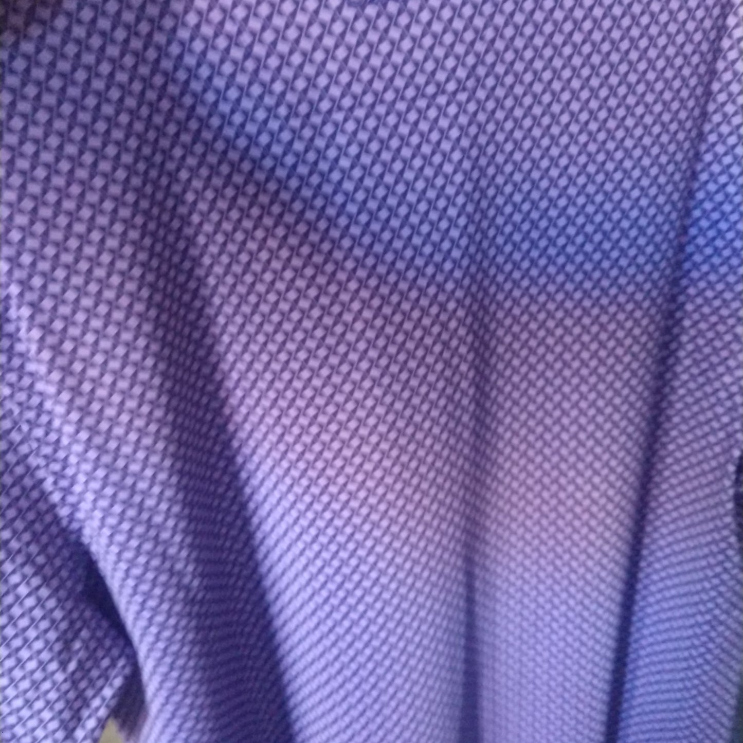 CUTTER & BUCK PIKE PRINT PURPLE POLO