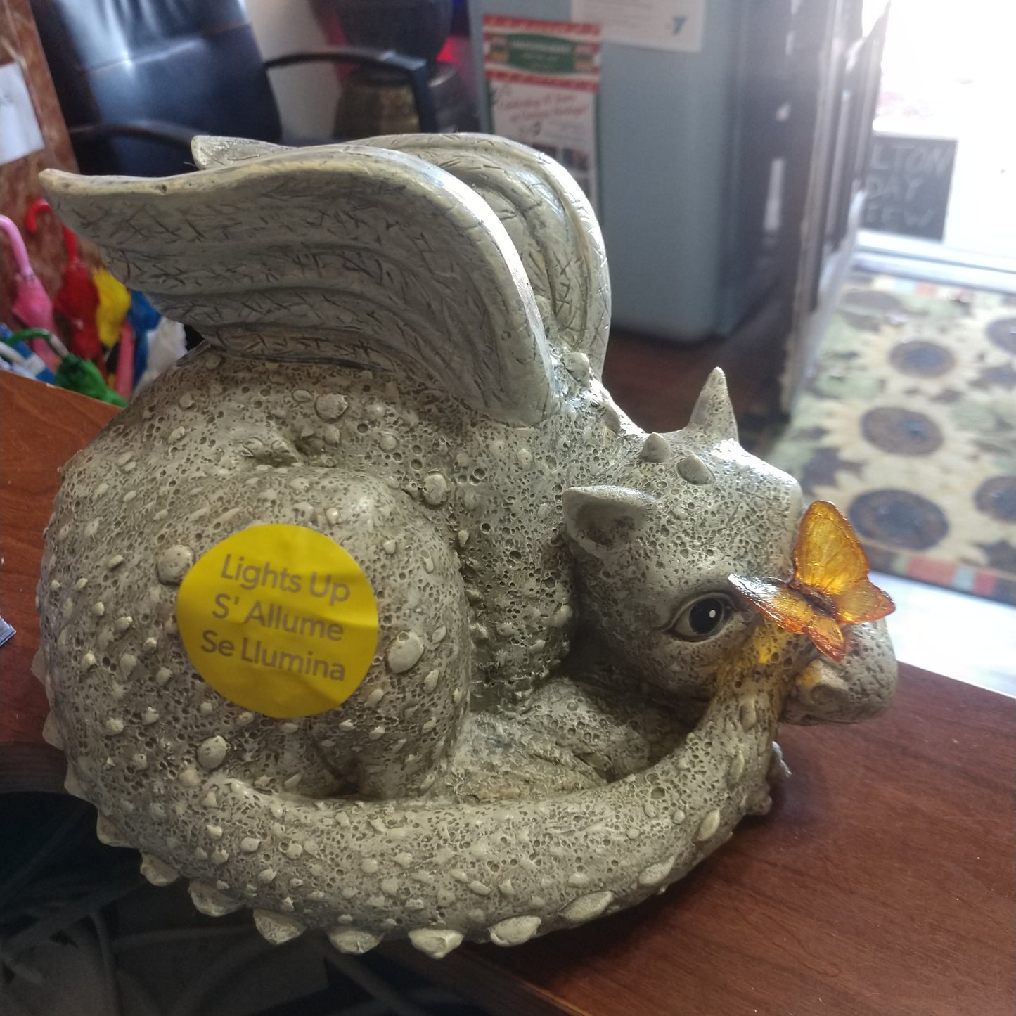SOLAR LAMP - DRAGON