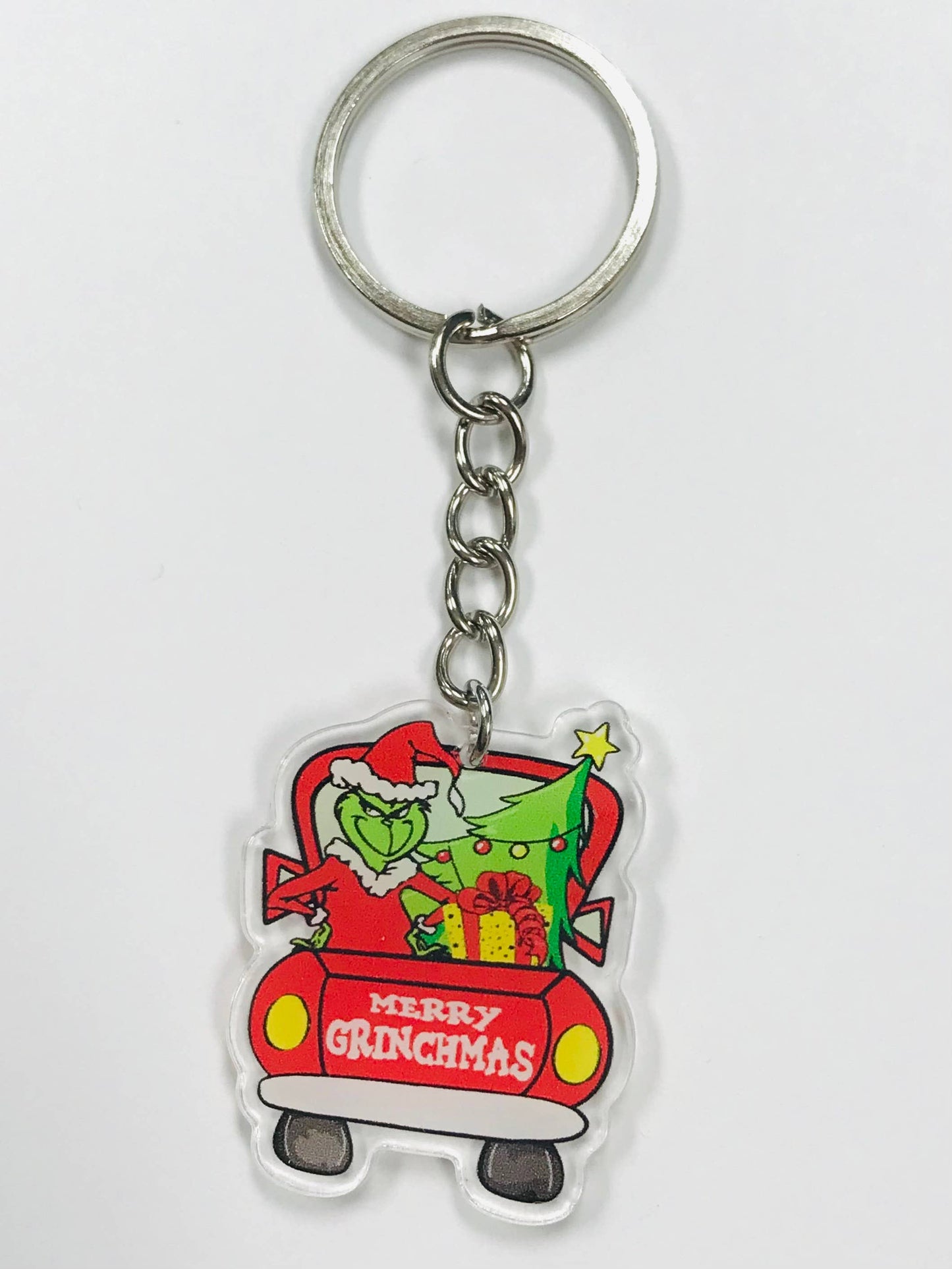 Merry Grinchmas Acrylic Earrings