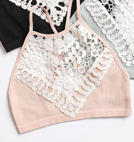 BRALETTE CROCHET LACE