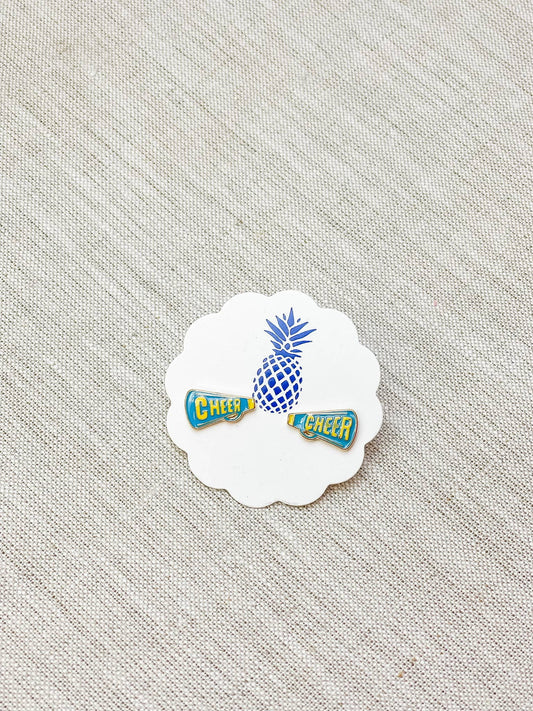 Cheer Enamel Stud Earrings