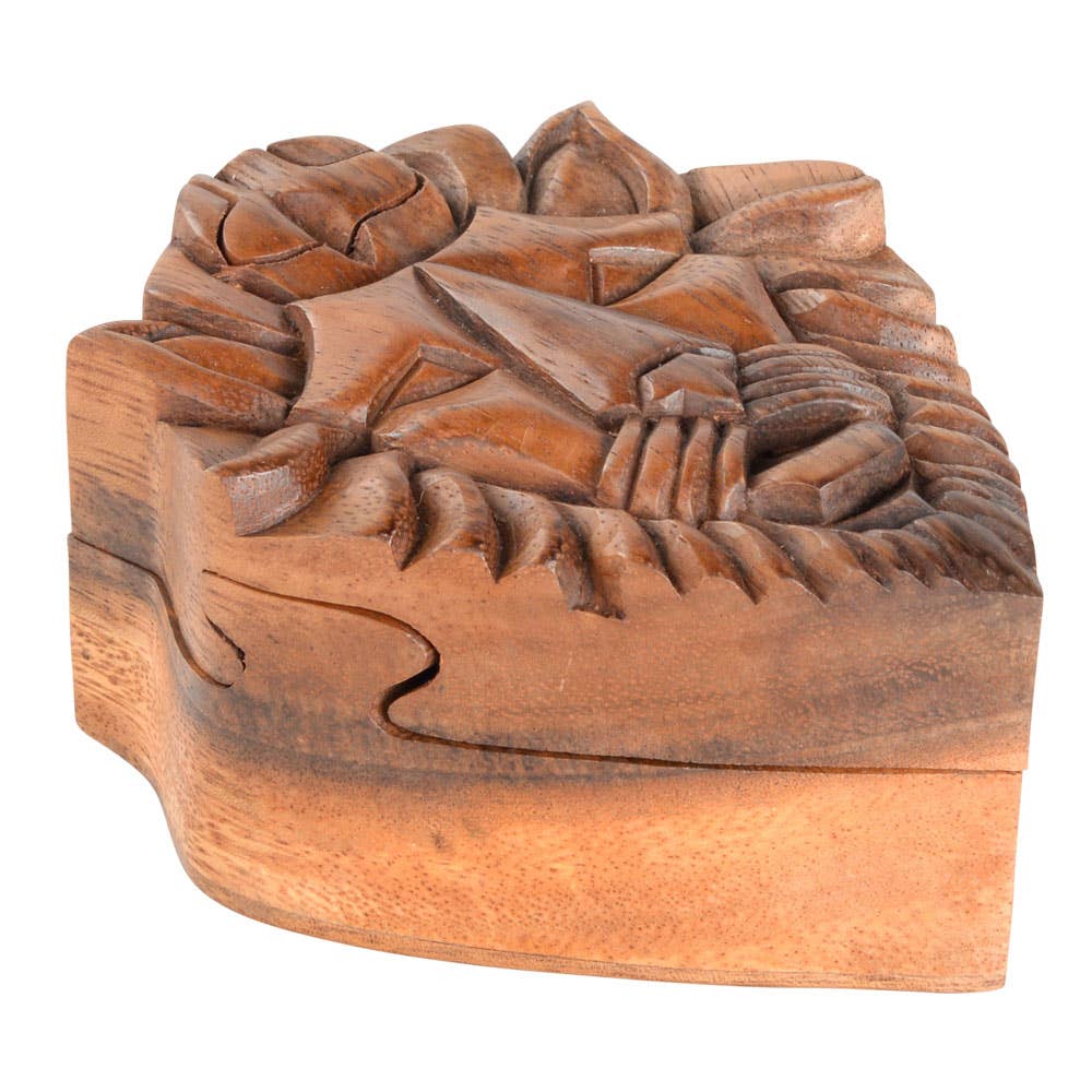 Lion Puzzle Box