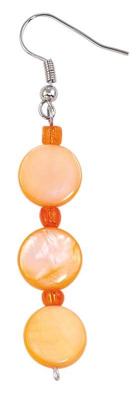 Orange Drop Earrings