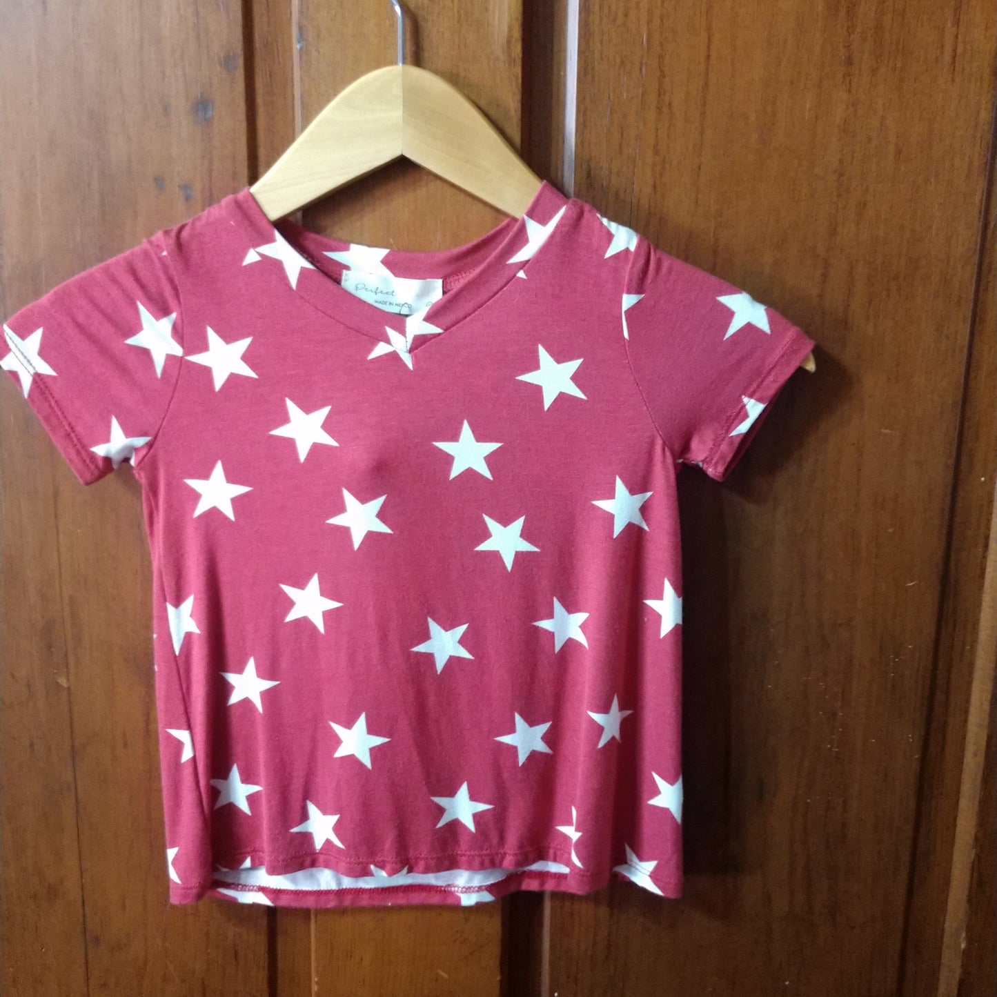 KIDS STAR TOP RED