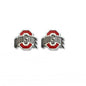 NCAA Ohio State Buckeyes Logo Post Earrings
