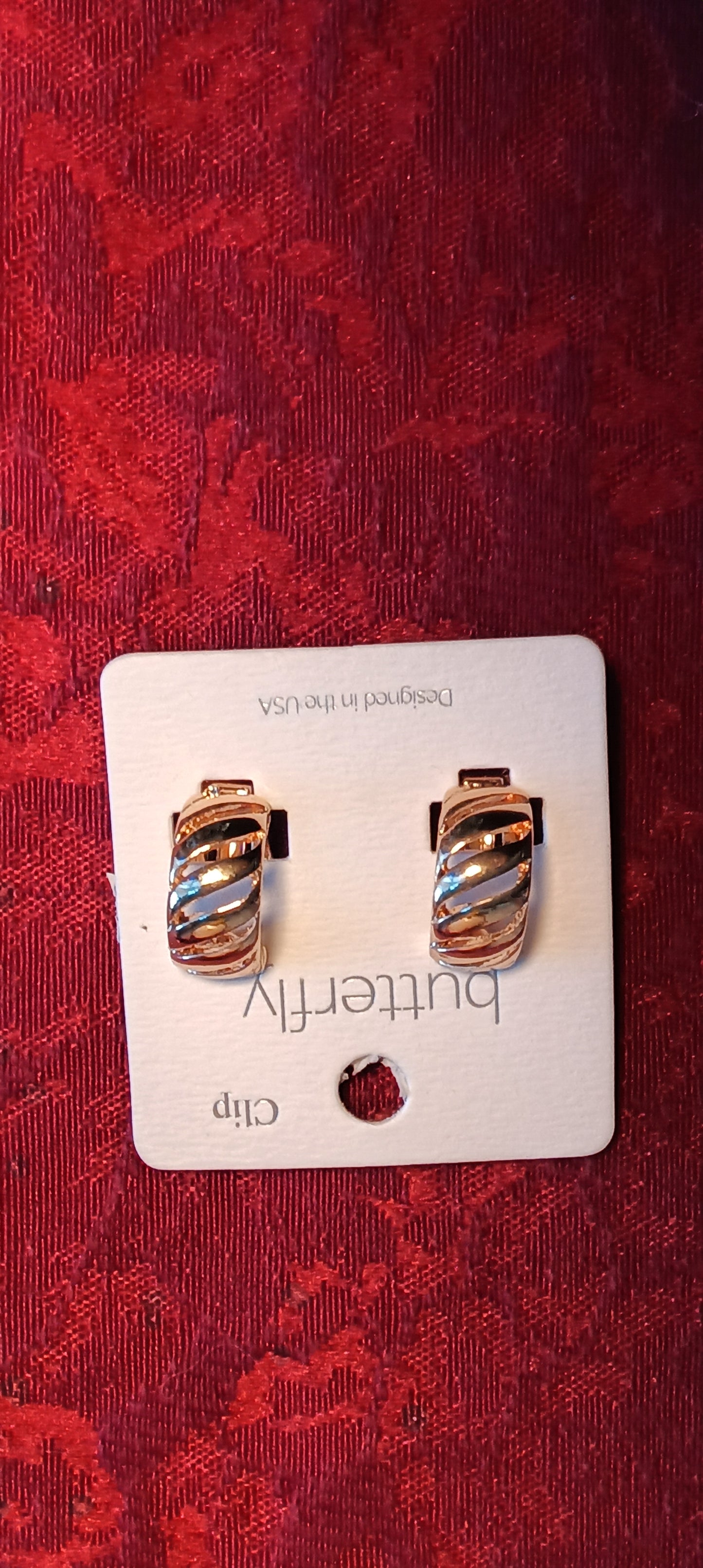 Clip on Earrings Thin