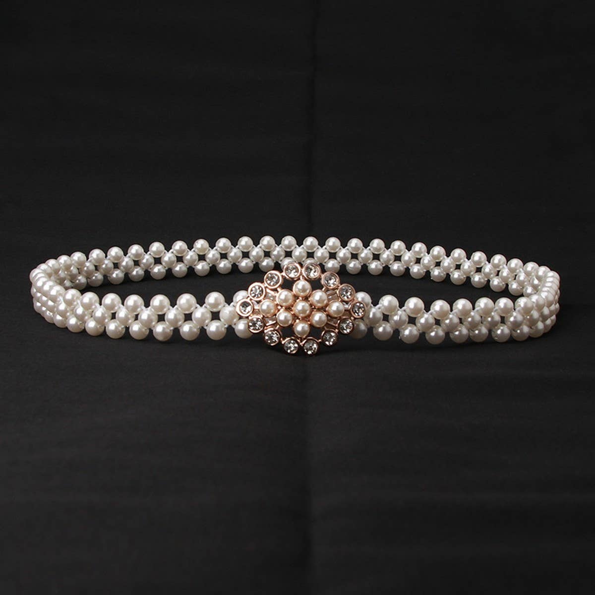 PEARL WOVEN ELASTIC BELT