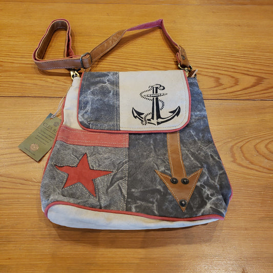 RAE’S STAR ANCHOR SHOULDER BAG