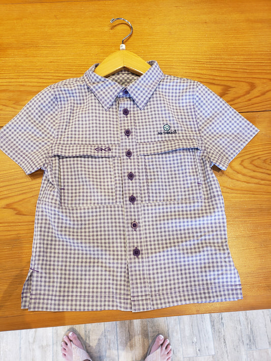 YOUTH GameGuard PURPLE BUTTON DOWN