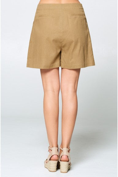 CALLIE’S TAUPE SHORTS