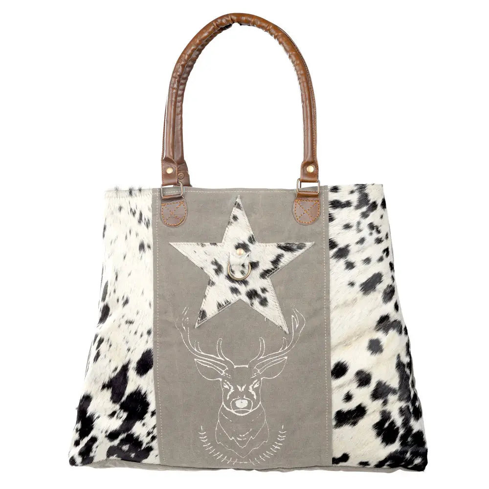 RAE'S DEER & STAR TOTE